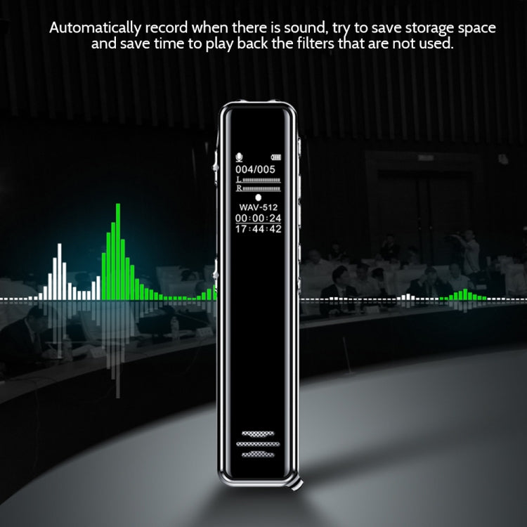 Q22 Multifunctional HD Noise Reduction Conference Recording Pen, Capacity:32GB(Black)