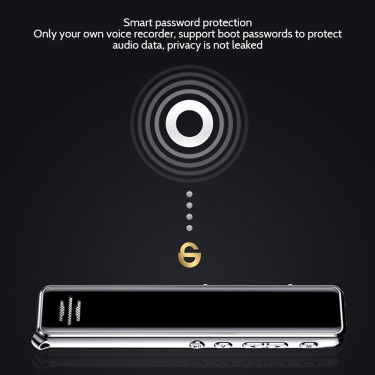 Q22 Multifunctional HD Noise Reduction Conference Recording Pen, Capacity:32GB(Black)