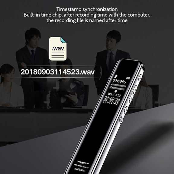 Q22 Multifunctional HD Noise Reduction Conference Recording Pen, Capacity:32GB(Black)