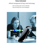 V11 Portable Keychain HD Recording Pen Voice Recorder, Capacity:32GB(Black)