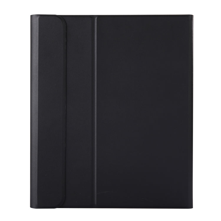 A126 For Huawei MatePad Pro 12.6 2021 Sheep Texture Ultra-thin Bluetooth Keyboard Horizontal Flip Leather Tablet Case with Holder(Black)
