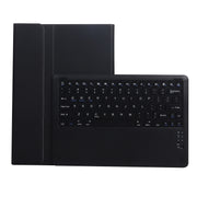 A126 For Huawei MatePad Pro 12.6 2021 Sheep Texture Ultra-thin Bluetooth Keyboard Horizontal Flip Leather Tablet Case with Holder(Black)