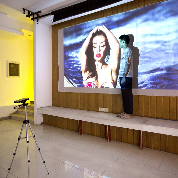 WEJOY DL-S6E 854x480P 150 Lumens Portable Home Theater LED HD Mini Digital Projector, Android 7.1, 1G+8G, UK Plug