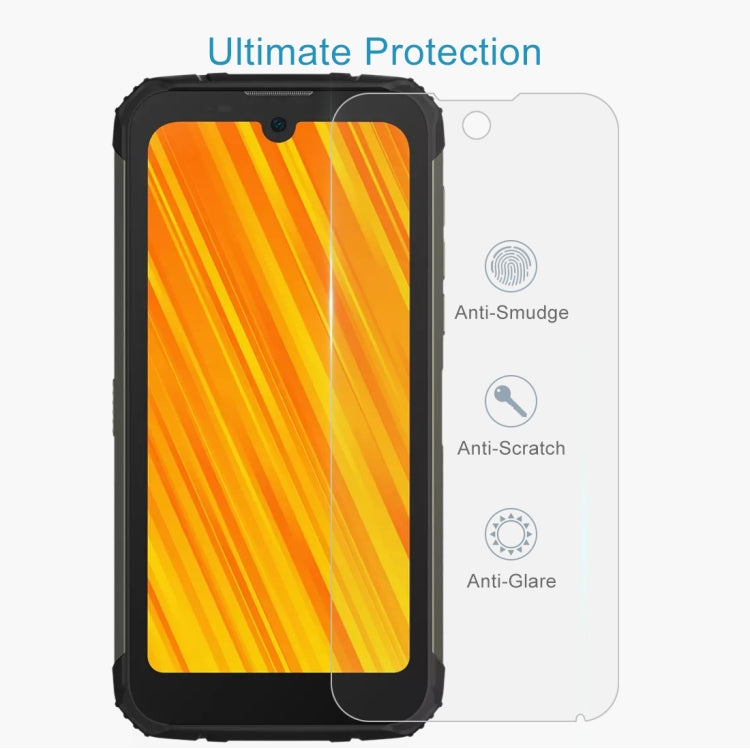 For Doogee S59 Pro 10 PCS 0.26mm 9H 2.5D Tempered Glass Film