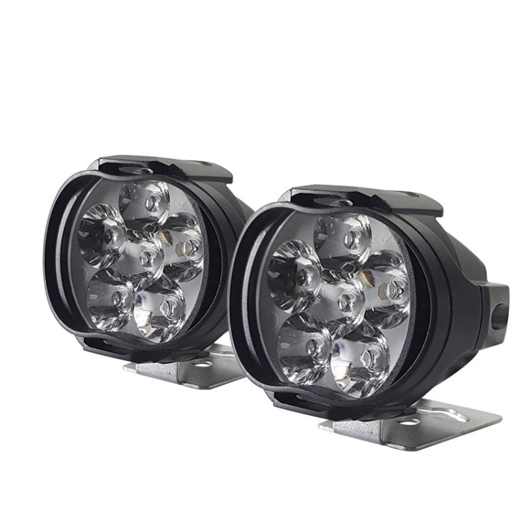 2 PCS L3C 8-85V / 16W / 5000K / 2000LM Motorcycle IP65 Water-resistant External LED Spotlight