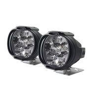 2 PCS L3C 8-85V / 16W / 5000K / 2000LM Motorcycle IP65 Water-resistant External LED Spotlight
