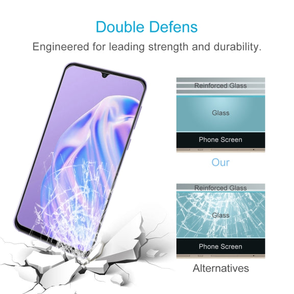 For Ulefone Note 6 10 PCS 0.26mm 9H 2.5D Tempered Glass Film