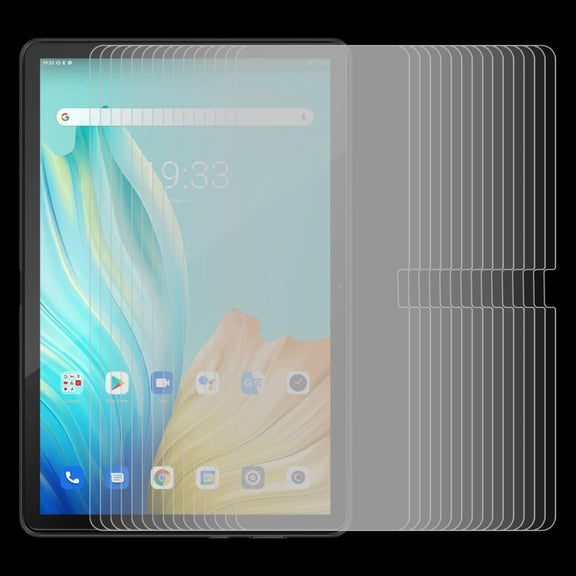 For Blackview Tab 10 50 PCS 0.26mm 9H 2.5D Tempered Glass Film