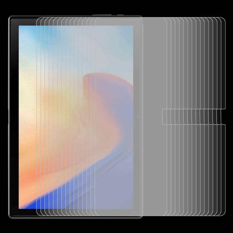 For Blackview Tab 8E 50 PCS 0.26mm 9H 2.5D Tempered Glass Film