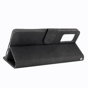 For Blackview A100 Solid Color Skin Feel Magnetic Buckle Horizontal Flip Calf Texture PU Leather Case with Holder & Card Slots & Wallet(Black)