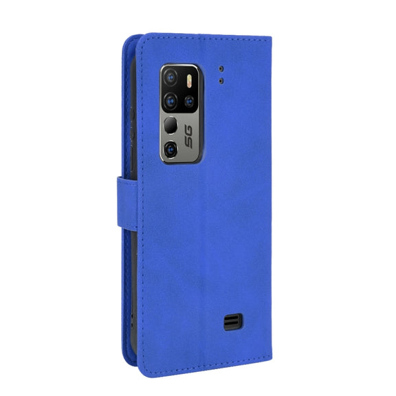 For Ulefone Armor 11T 5G Solid Color Skin Feel Magnetic Buckle Horizontal Flip Calf Texture PU Leather Case with Holder & Card Slots & Wallet(Blue)