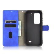 For Ulefone Armor 11T 5G Solid Color Skin Feel Magnetic Buckle Horizontal Flip Calf Texture PU Leather Case with Holder & Card Slots & Wallet(Blue)