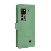 For Ulefone Armor 11T 5G Solid Color Skin Feel Magnetic Buckle Horizontal Flip Calf Texture PU Leather Case with Holder & Card Slots & Wallet(Green)