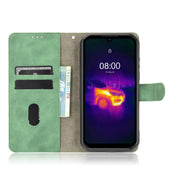 For Ulefone Armor 11T 5G Solid Color Skin Feel Magnetic Buckle Horizontal Flip Calf Texture PU Leather Case with Holder & Card Slots & Wallet(Green)