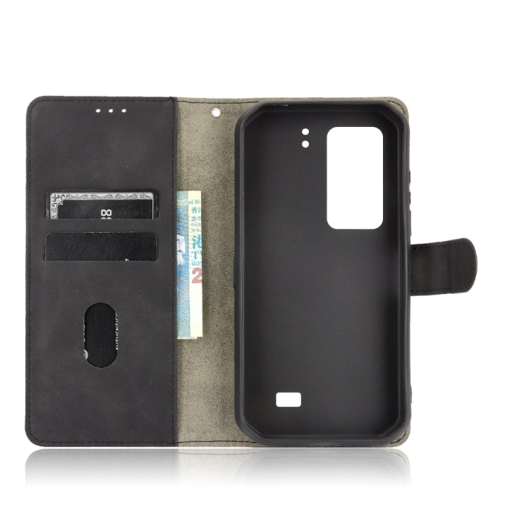 For Ulefone Armor 11T 5G Solid Color Skin Feel Magnetic Buckle Horizontal Flip Calf Texture PU Leather Case with Holder & Card Slots & Wallet(Black)