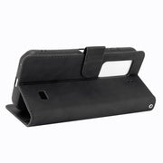 For Ulefone Armor 11T 5G Solid Color Skin Feel Magnetic Buckle Horizontal Flip Calf Texture PU Leather Case with Holder & Card Slots & Wallet(Black)