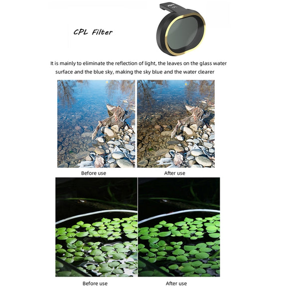 JSR for FiMi X8 mini Drone 3 in 1 CPL+ ND8 + ND16 Lens Filter Kit