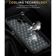 For iPhone 11 Pro Max Litchi Texture Sliding Camshield TPU Protective Case (Blue)