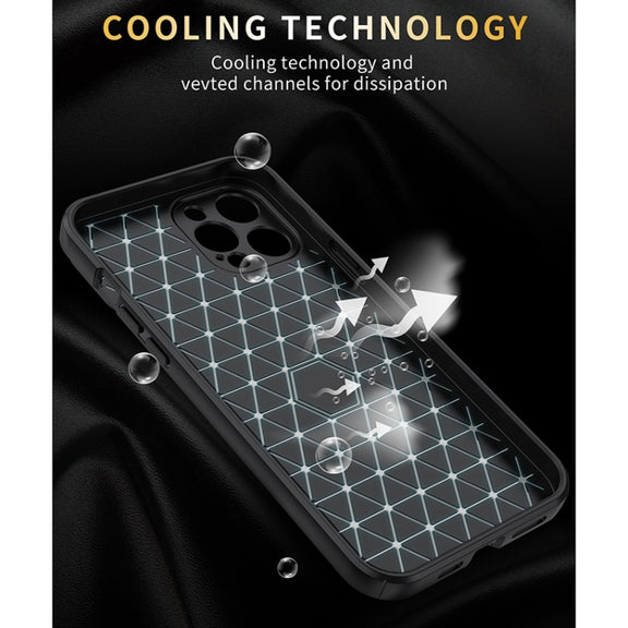 For iPhone 11 Pro Max Litchi Texture Sliding Camshield TPU Protective Case (Blue)