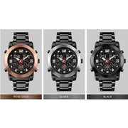 SKMEI 1642 Three-time Display Luminous Electronic Watch, Support Alarm Clock(Rose Gold)