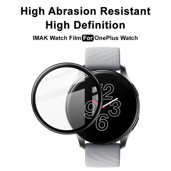 For OnePlus Watch IMAK Plexiglass HD Watch Protective Film