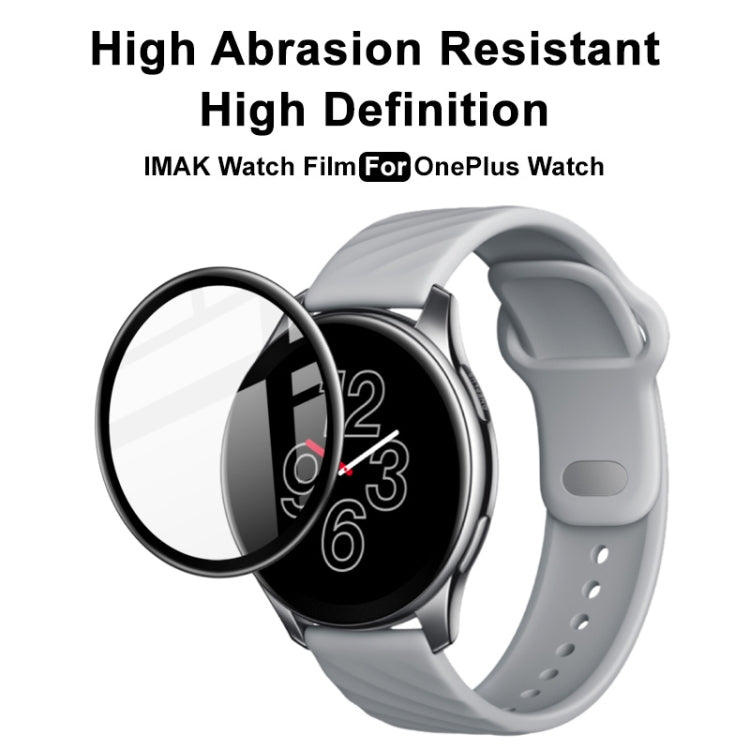 For OnePlus Watch IMAK Plexiglass HD Watch Protective Film