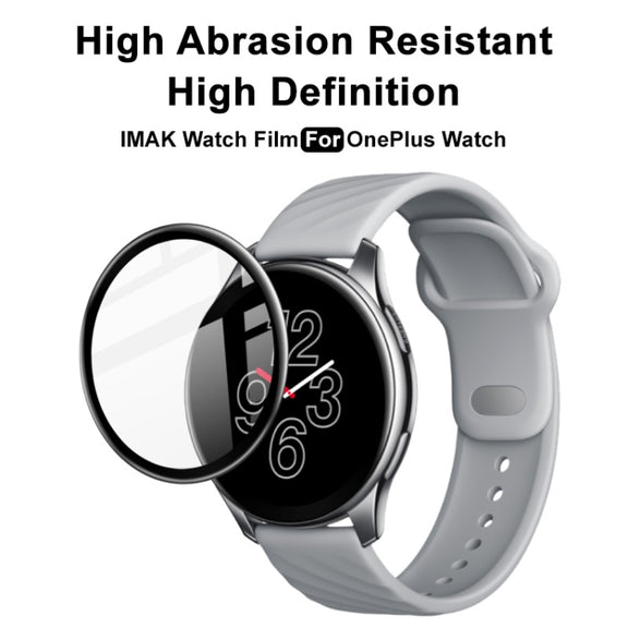 For OnePlus Watch IMAK Plexiglass HD Watch Protective Film