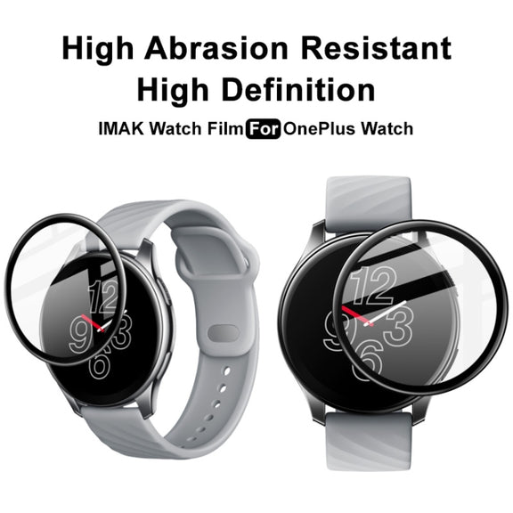 For OnePlus Watch IMAK Plexiglass HD Watch Protective Film