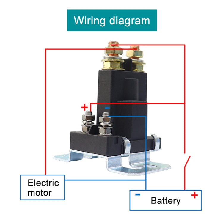 500A Motor Preheating Isolator Switching Power Supply Start Relay, Style:24V Start Type