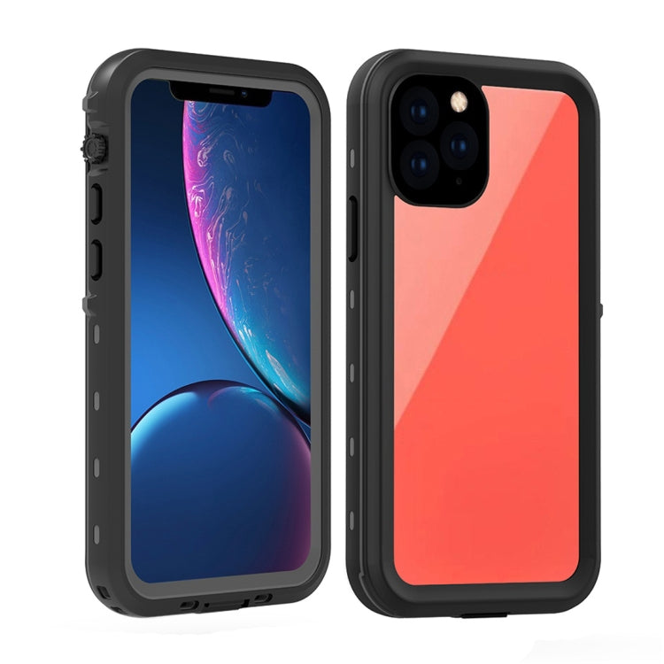 For iPhone 11 Pro RedPepper Shockproof Water-resistant PC + TPU Protective Case(Black)