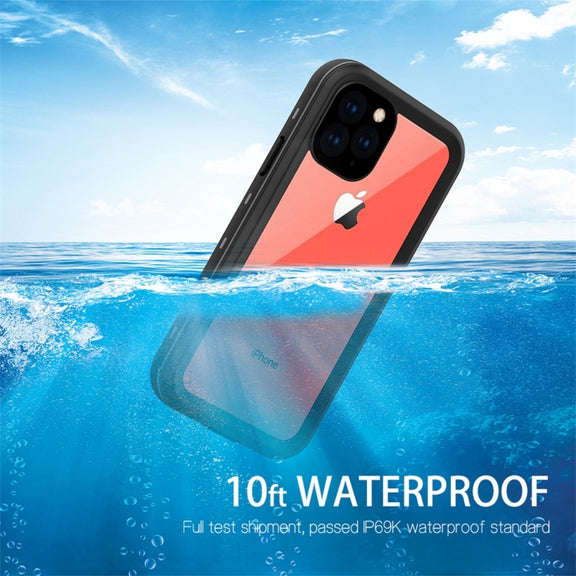 For iPhone 11 Pro RedPepper Shockproof Water-resistant PC + TPU Protective Case(Black)