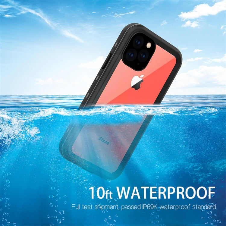 For iPhone 11 Pro RedPepper Shockproof Water-resistant PC + TPU Protective Case(Black)