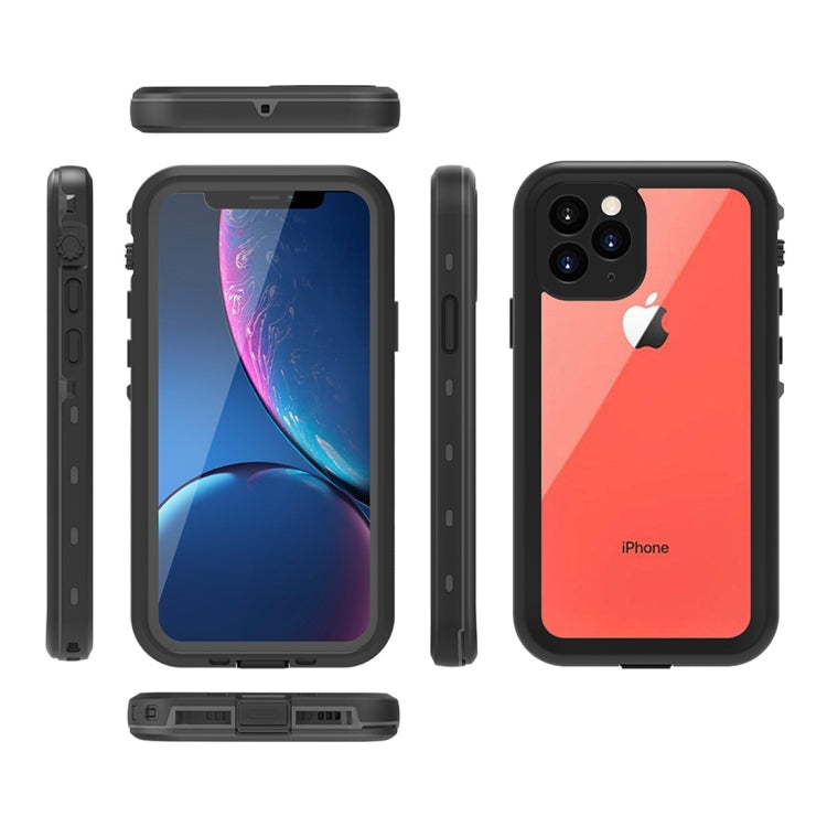 For iPhone 11 Pro RedPepper Shockproof Water-resistant PC + TPU Protective Case(Black)