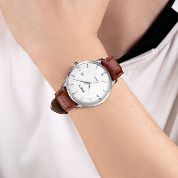 SKMEI 1801 Men Casual Calendar Quartz Watch(BLack)