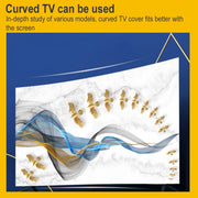 Household Cloth Dust-proof Cover for Television, Size:30-32 inch(Love)