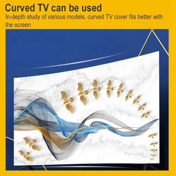 Household Cloth Dust-proof Cover for Television, Size:30-32 inch(Love)
