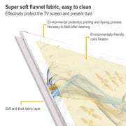 Household Cloth Dust-proof Cover for Television, Size:30-32 inch(Love)