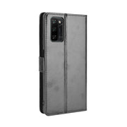 For Blackview A100 Crazy Horse Texture Horizontal Flip Leather Case with Holder & Card Slots & Lanyard(Black)
