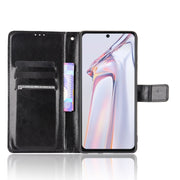 For Blackview A100 Crazy Horse Texture Horizontal Flip Leather Case with Holder & Card Slots & Lanyard(Black)