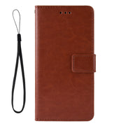 For Blackview A100 Crazy Horse Texture Horizontal Flip Leather Case with Holder & Card Slots & Lanyard(Brown)
