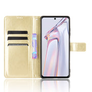 For Blackview A100 Crazy Horse Texture Horizontal Flip Leather Case with Holder & Card Slots & Lanyard(Gold)