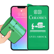 9D Full Screen Full Glue Ceramic Film For iPhone 16e / 14 / 13 / 13 Pro