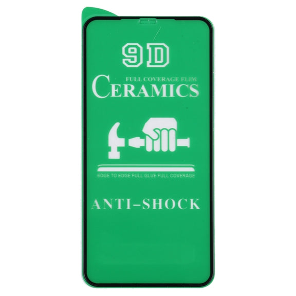 9D Full Screen Full Glue Ceramic Film For iPhone 16e / 14 / 13 / 13 Pro