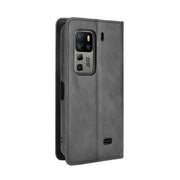 For Ulefone Armor 11 5G / Armor 11T 5G Magnetic Buckle Retro Crazy Horse Texture Horizontal Flip Leather Case with Holder & Card Slots & Photo Frame(Black)