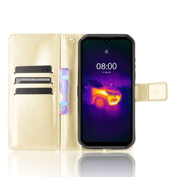 For Ulefone Armor 11 5G/11T 5G Crazy Horse Texture Horizontal Flip Leather Case with Holder & Card Slots & Lanyard(Gold)