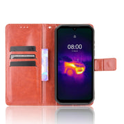 For Ulefone Armor 11 5G/11T 5G Crazy Horse Texture Horizontal Flip Leather Case with Holder & Card Slots & Lanyard(Brown)