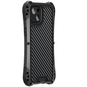 For iPhone 13 Pro Max R-JUST AMIRA Shockproof Dustproof Water-resistant Metal Protective Case (Black)