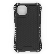 For iPhone 13 Pro Max R-JUST AMIRA Shockproof Dustproof Water-resistant Metal Protective Case (Black)
