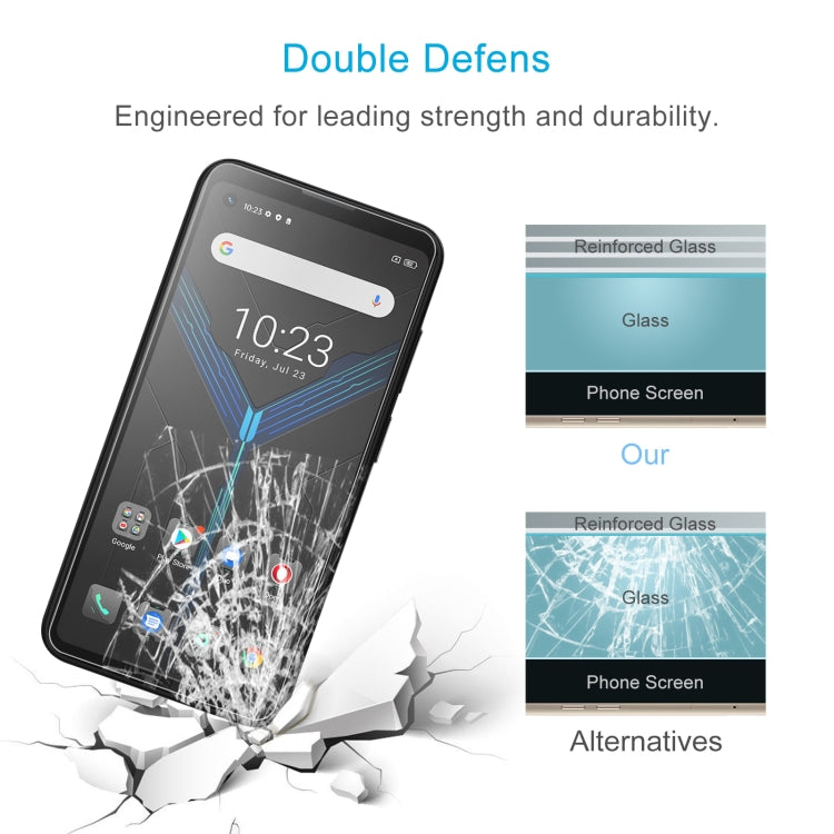 For Blackview BL5000 Dual 10 PCS 0.26mm 9H 2.5D Tempered Glass Film