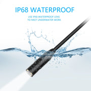 P90 14mm 4.5 inch HD 500W Autofocus Camera Endoscope Portable Water-resistant Industrial Pipe Endoscope, Hard Cable Length: 2m